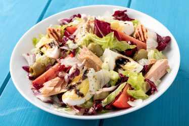 Insalata con uova sode
