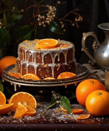 Torta soffice all'arancia