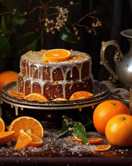 Torta soffice all'arancia